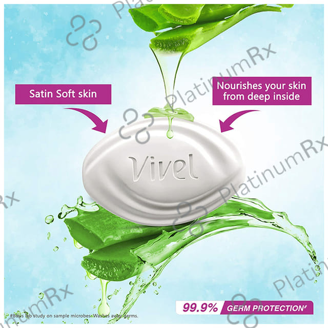 Vivel Aloe Vera Soap (150gm Each)