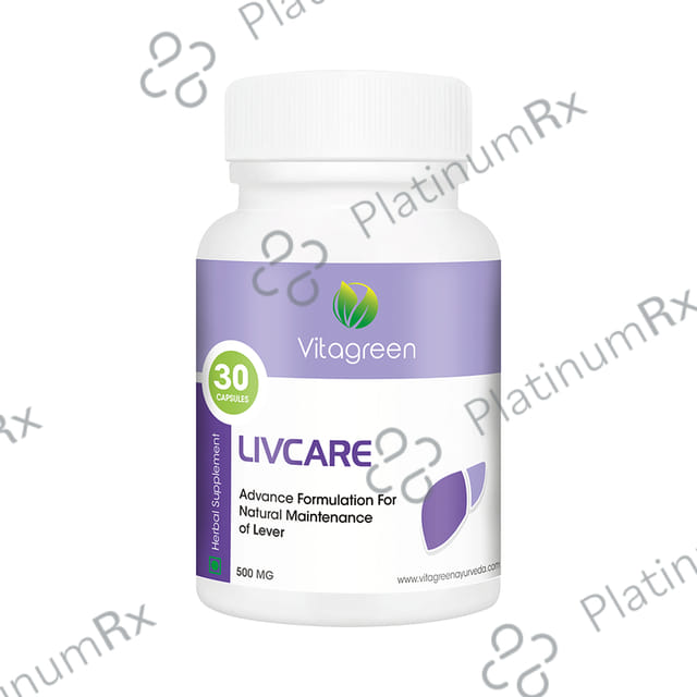 Vitagreen Livcare 500mg Capsule