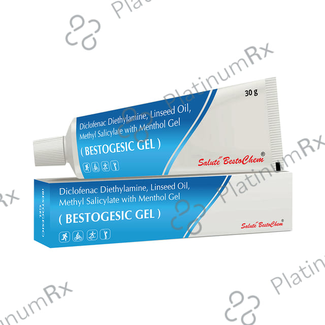 Bestogesic 1.16% Gel 30 Gel