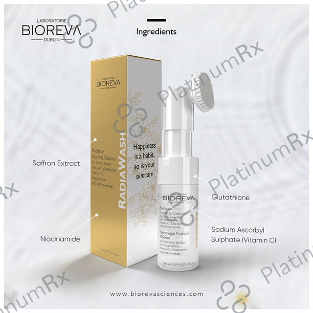 Bioreva RadiaWash Radiance Foaming Cleanser 150ml