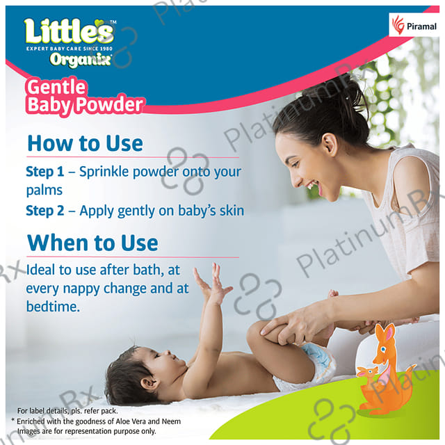 Little's Organix Gentle Baby Powder 400gm