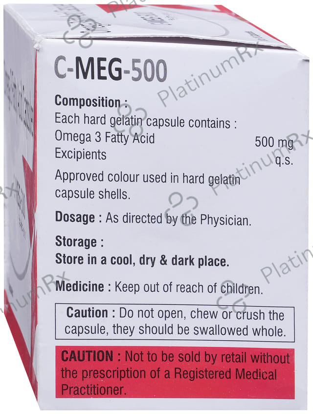C Meg 120/180mg Capsule 10s