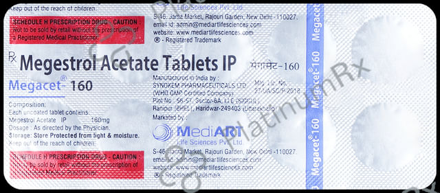 Megacet 160mg Tablet