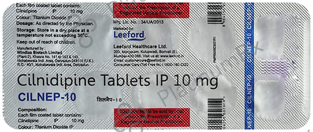 Cilnep 10mg Tablet 10s