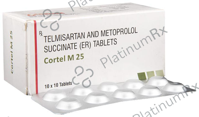 Cortel M 25 Tablet ER 10 Tablet ER