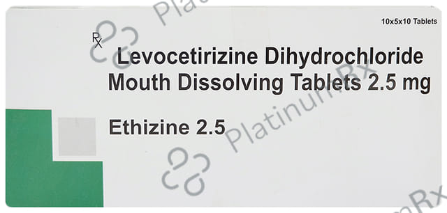Ethizine 2.5 Tablet MD