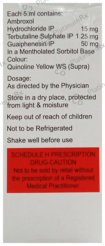 M Solvin Lime and Orange Sugar Free Syrup 60ml