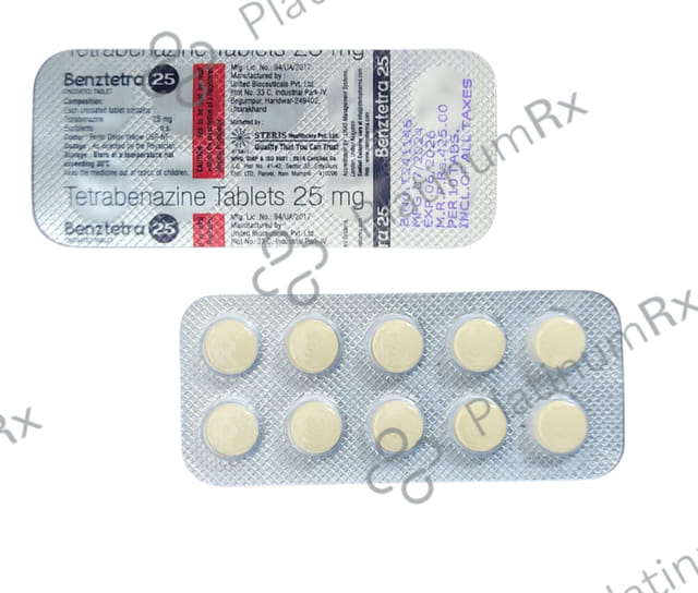 Benztetra 25mg Tablet 10s