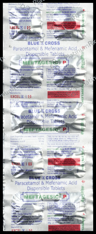 Meftagesic P 50mg/125mg Tablet DT 10s