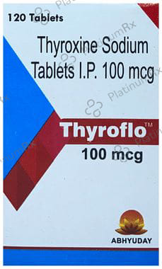 Thyroflo 100mcg Tablet 120s