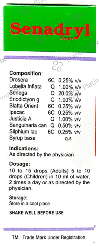 Fourrts Senadryl Drop