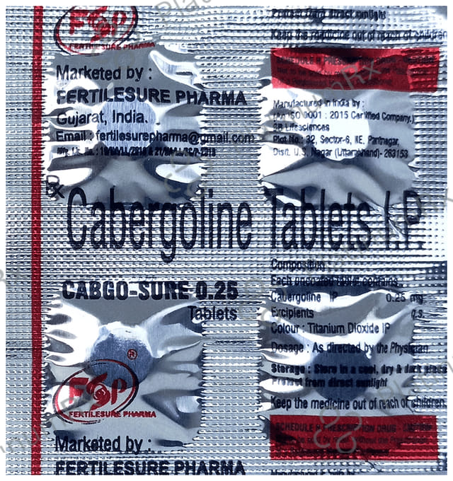 Cabgo-Sure 0.25 Tablet