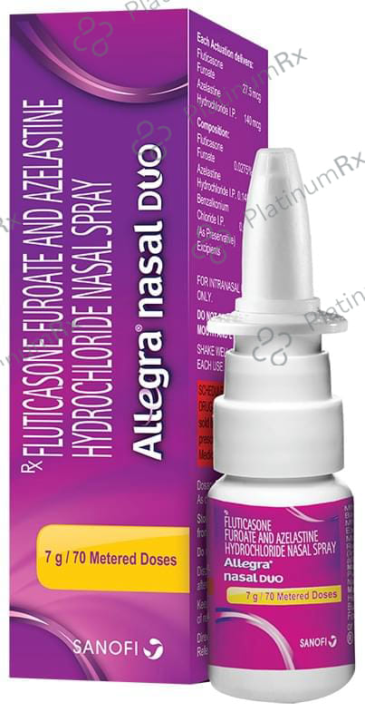 Allegra 140/27.5mcg Nasal Duo Spray 7gm