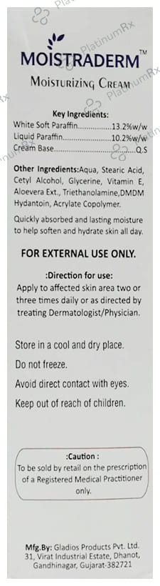 Moistraderm Moisturizing Cream