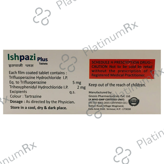 Ishpazi Plus 5mg/2mg Tablet