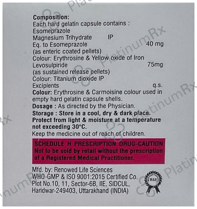 Shelpraz-L Capsule SR