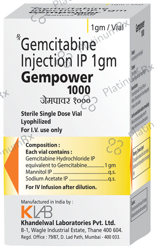 Gempower 1000 Injection