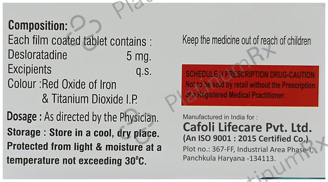 Desotyle 5mg Tablet 10s