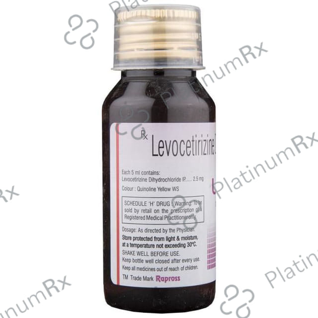 LCZ 2.5mg Syrup 60ml