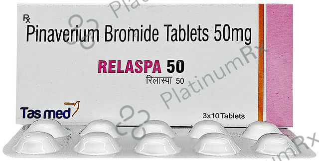 Relaspa 50mg Tablet 10s