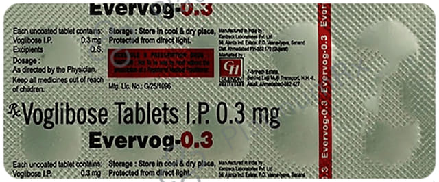 Evervog 0.3mg Tablet 10s