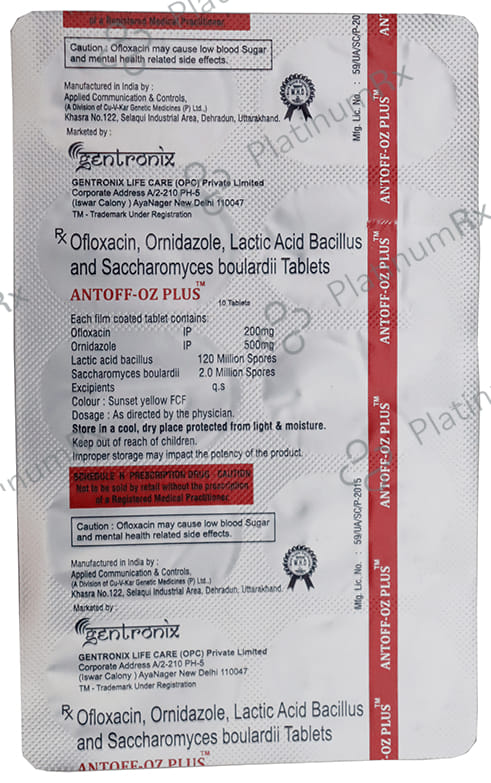 Antoff OZ Plus Tablet 10s