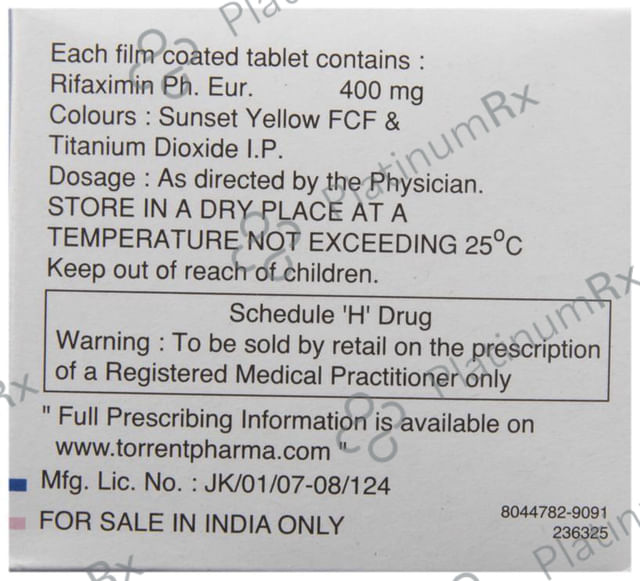 Torfix 400mg Tablet 10s