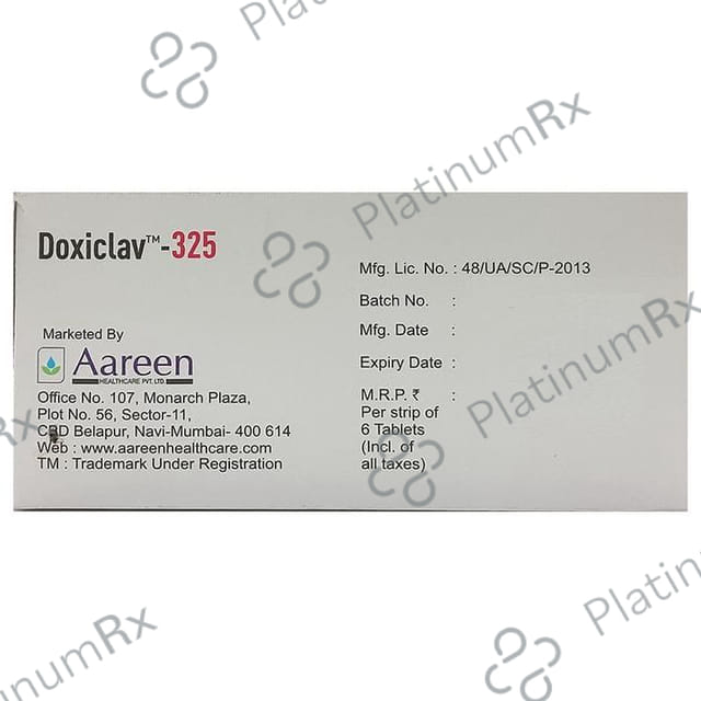 Doxiclav 200/125mg Tablet 5s