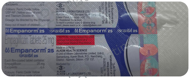 Empanorm 25mg Tablet 10s