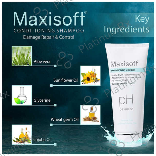 Maxisoft Conditioning Shampoo (100ml Each) 2 Tubes