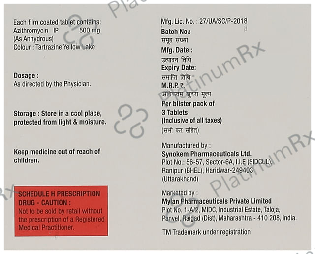 Azthris 500 Tablet