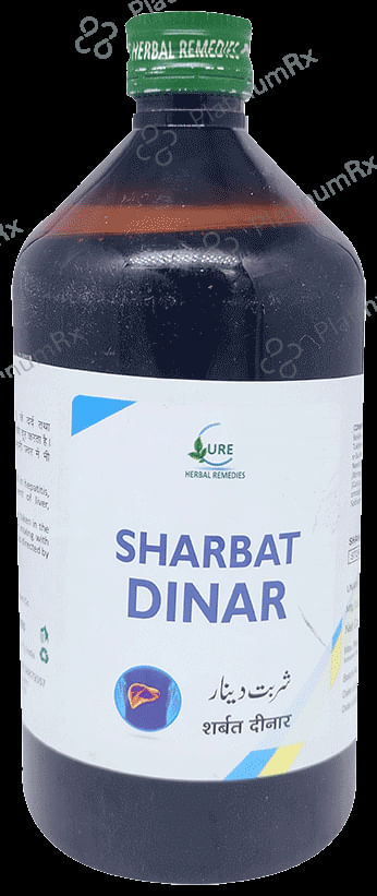 Cure Herbal Remedies Sharbat Dinar 200 ml