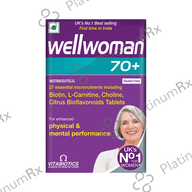 Wellwoman 70 Plus Tablet 10s