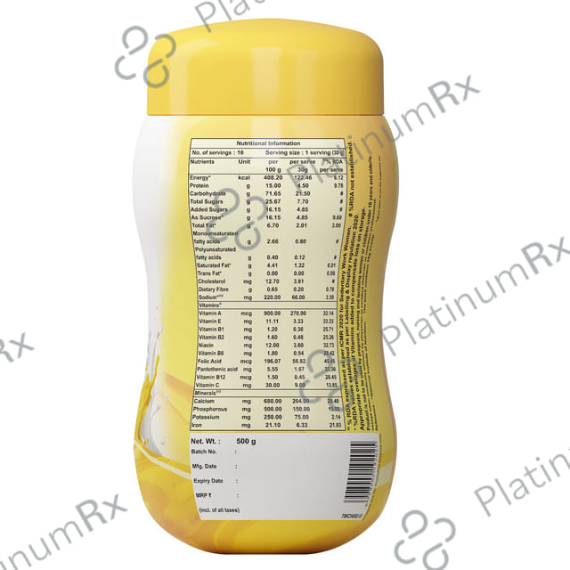 Endura Mass Banana Powder 500gm