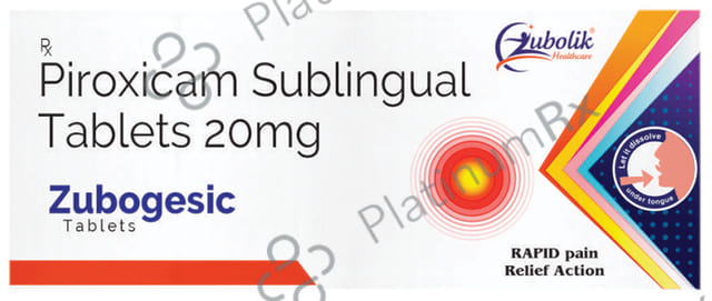 Zubogesic 20mg Sublingual Tablet 10s