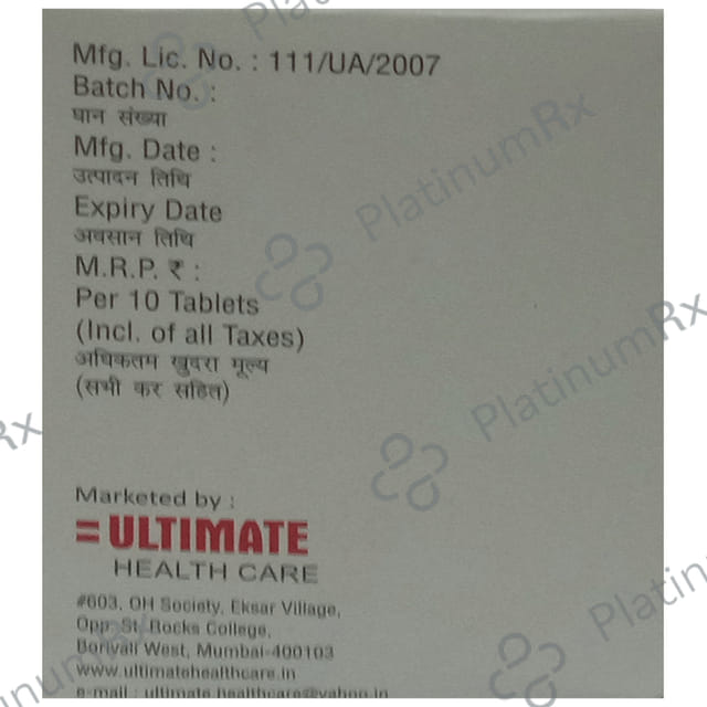 Drought Plus 80mg/250mg Tablet