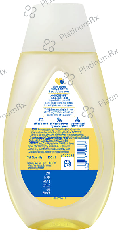 Johnson's Baby Top to Toe Bath 100ml