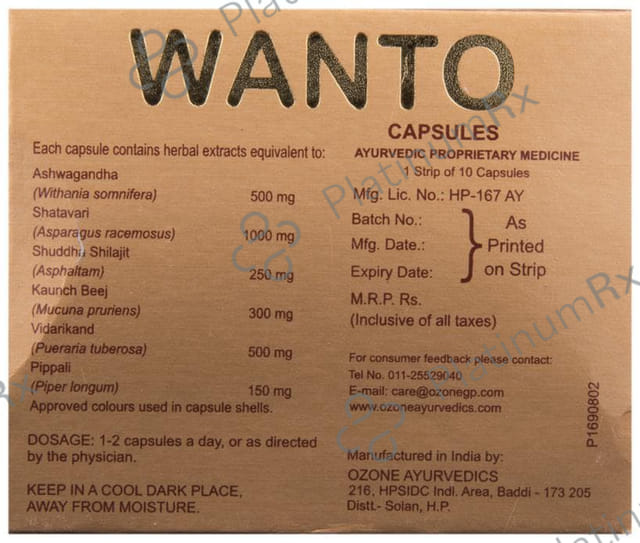 Wanto Capsule 10s