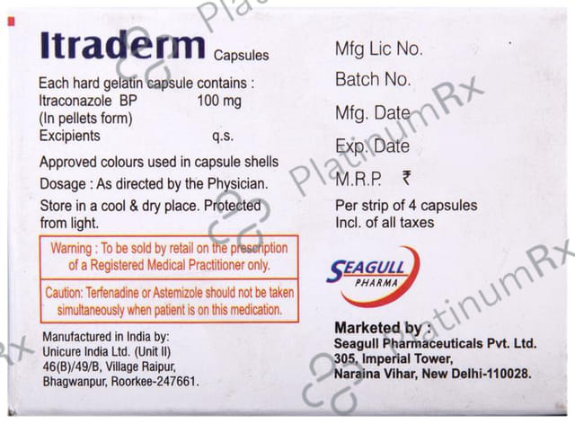 Itraderm Capsule