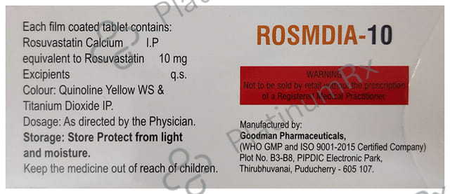 Rosmdia 10 Tablet