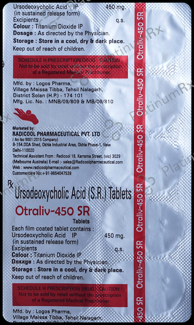 Otraliv 450mg Tablet SR 10s