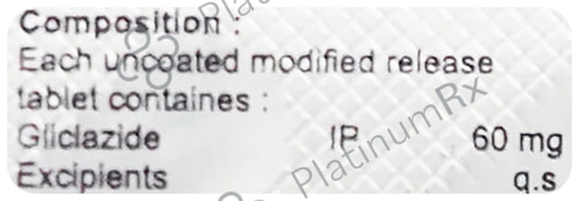 Gliclavac MR 60mg Tablet 10s
