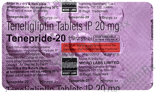Tenepride 20mg Tablet 15s