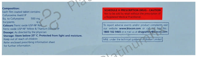 Fervay 500mg Tablet 10s