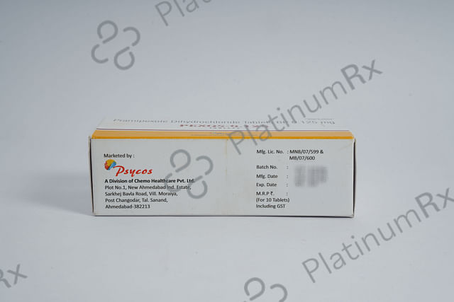 Pexos 0.125mg Tablet 10s