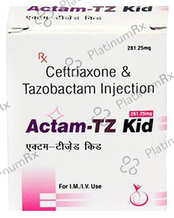 Actam-TZ Kid 281.25mg Injection