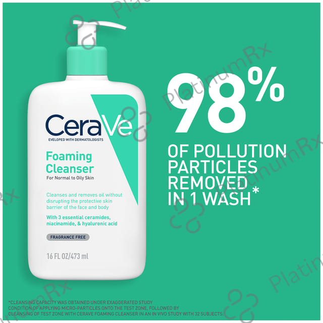 CeraVe Foaming Cleanser for Normal & Oily Skin 473 ml