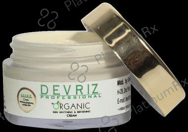 Devriz Professional Orgainic Skin Whitening & brithening Cream