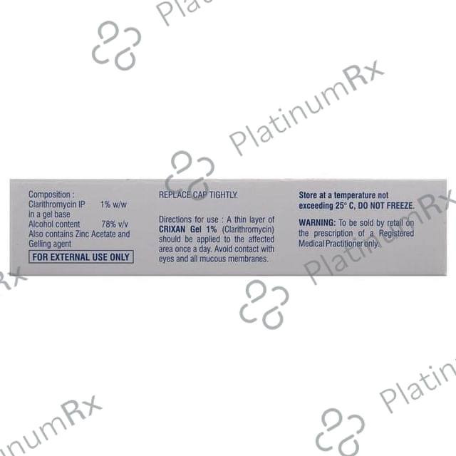 Crixan 1% Gel 15gm