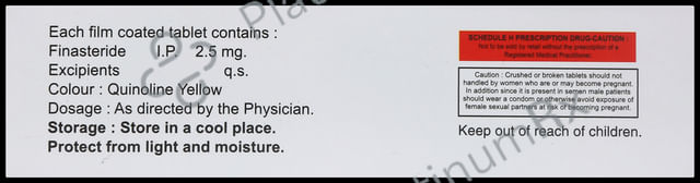 Finabald 2.5mg Tablet 10s